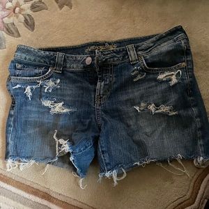 American Eagle Distressed shorts.